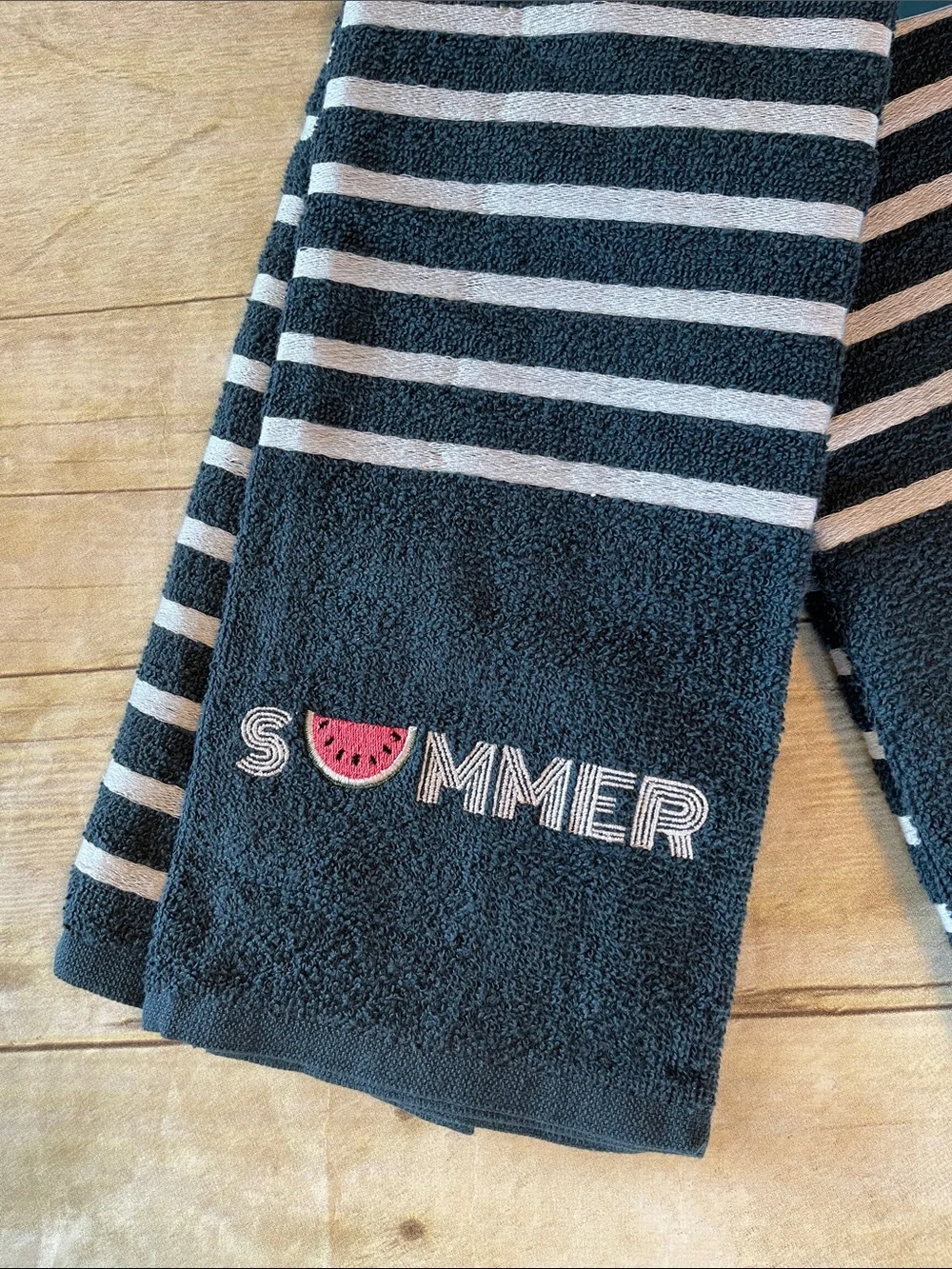 Set of Two Cotton Polyester Blend Towels NWT
